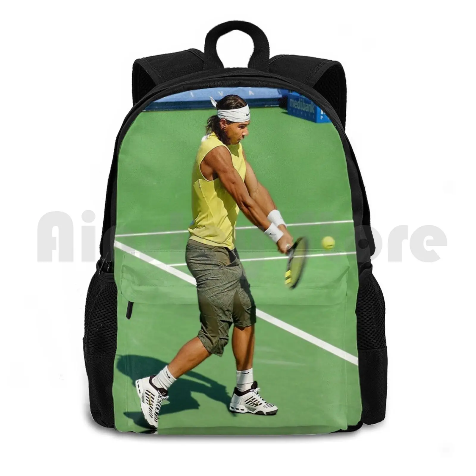 

Backhand ( Rafael Nadal ) Outdoor Hiking Backpack Riding Climbing Sports Bag Sport Tennis Nadal