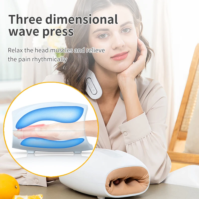 Chargeable Portable Air Compression Hand Massager Heated Finger Massager  6 modes, 3 levels of strength Massage Relaxation