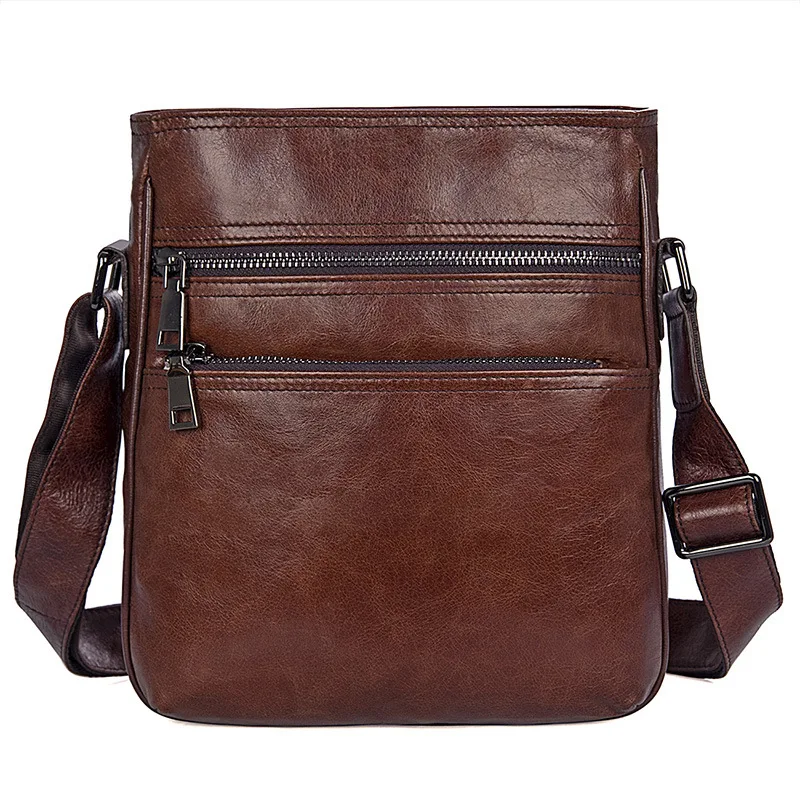 

Small Briefcase Men's Messenger Bag Men's Leather Shoulder Bag IPAD Mini Business Men's Leather Bag Men's Business Messenger Bag