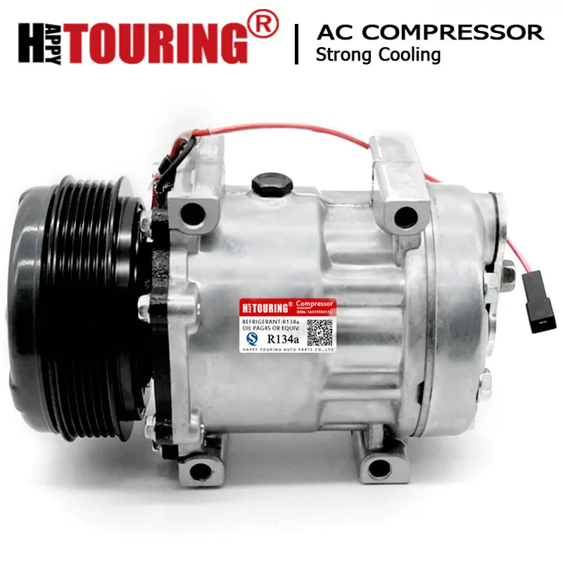 SD7H15 AC Compressor For Farm Off Road Massey Ferguson 8244 SD7H15 1201366 4281803M1 8244 11104419 11412632 15082742 6035 8045