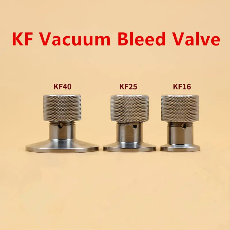 

Zion KF16/25/40 Vacuum Bleed Valve Quick Release Valve Inflation Valve Welding Type Vacuum Valve Accessories