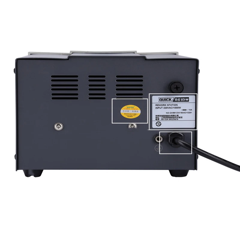 Original 1000w220/110v rápida 861dw pistola de calor sem chumbo microcomputador temperatura de solda ar quente estação retrabalho