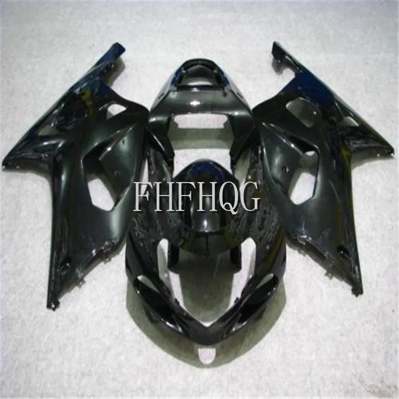 Injection Fairing kit for GSXR600 GSXR750 01 02 03 K1 K2 K3 SUZUKI GSXR 750 600 2001 2002 2003 black fairings