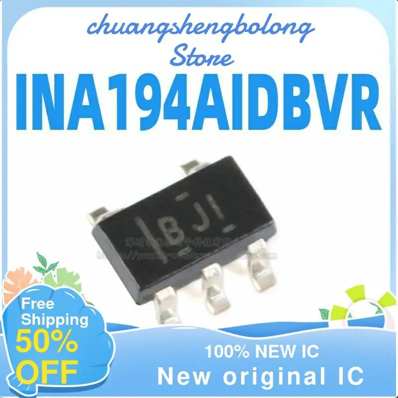 

5 шт. INA194AIDBVR BJI SOT23-5 новый оригинальный IC