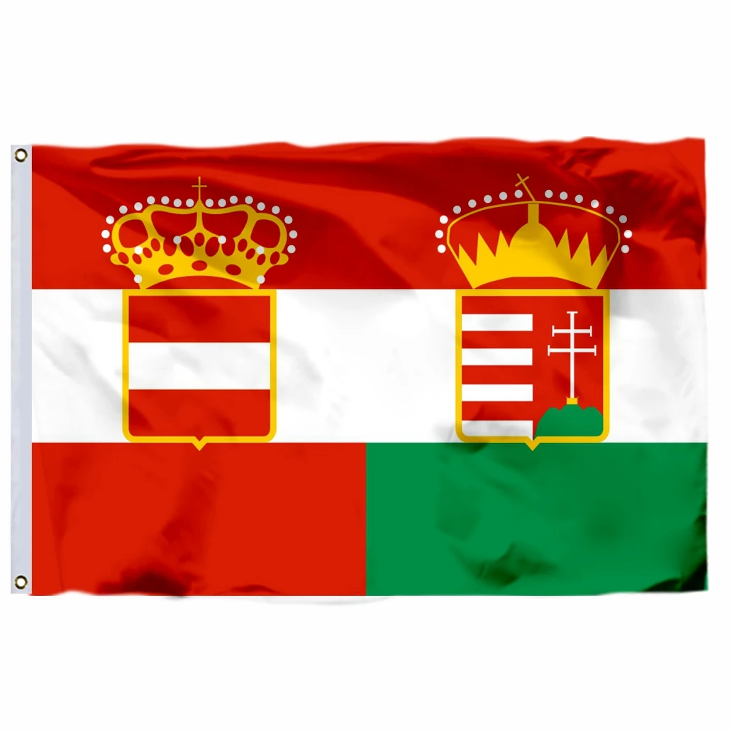 Austria-Hungary (1869-1918) Flag 3X5FT 90X150CM 100D Polyester Large And Banners 2X3FT