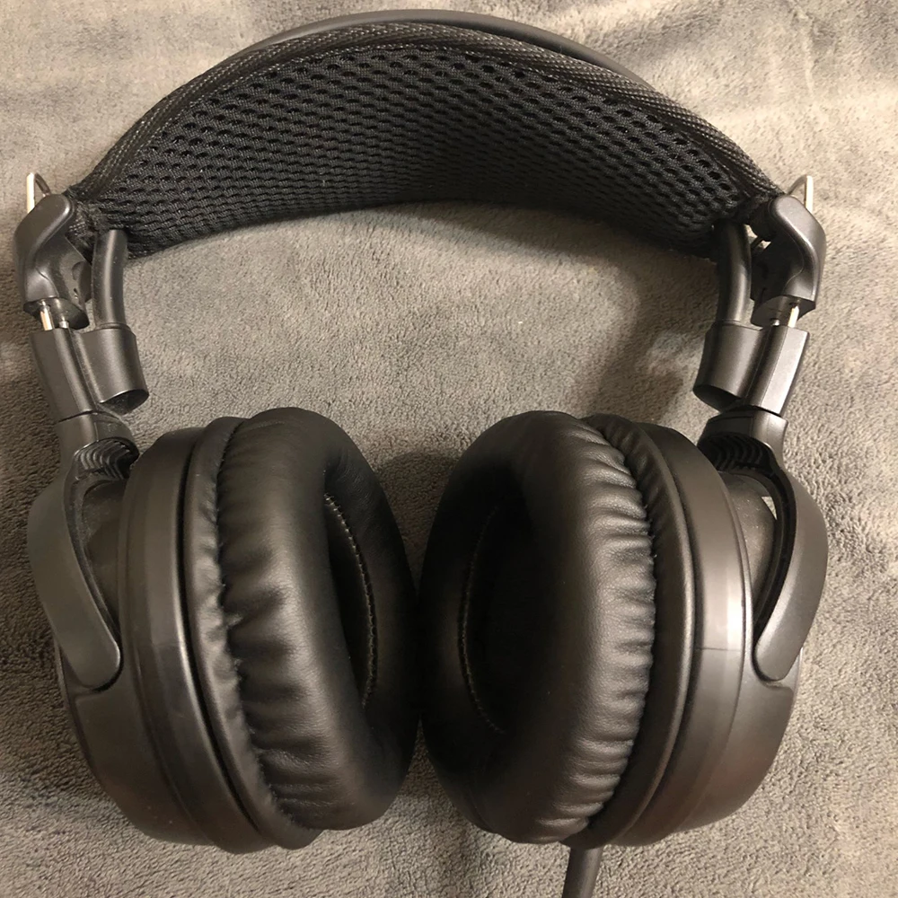 KQTFT الفانيلا 1 زوج من استبدال بطانة للأذن ل فيكتور JVC HA-RX700 سماعة سماعات الأذن غطاء للأذن أكواب وسادة