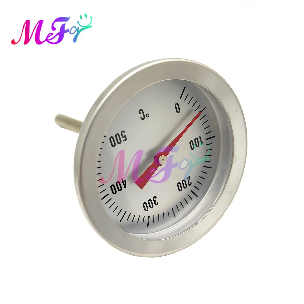 0-500℃ Stainless Steel Oven Cook Thermometer Metal Temperature Gauge Test Mini Thermometers Grill for Home Kitchen Food Meat