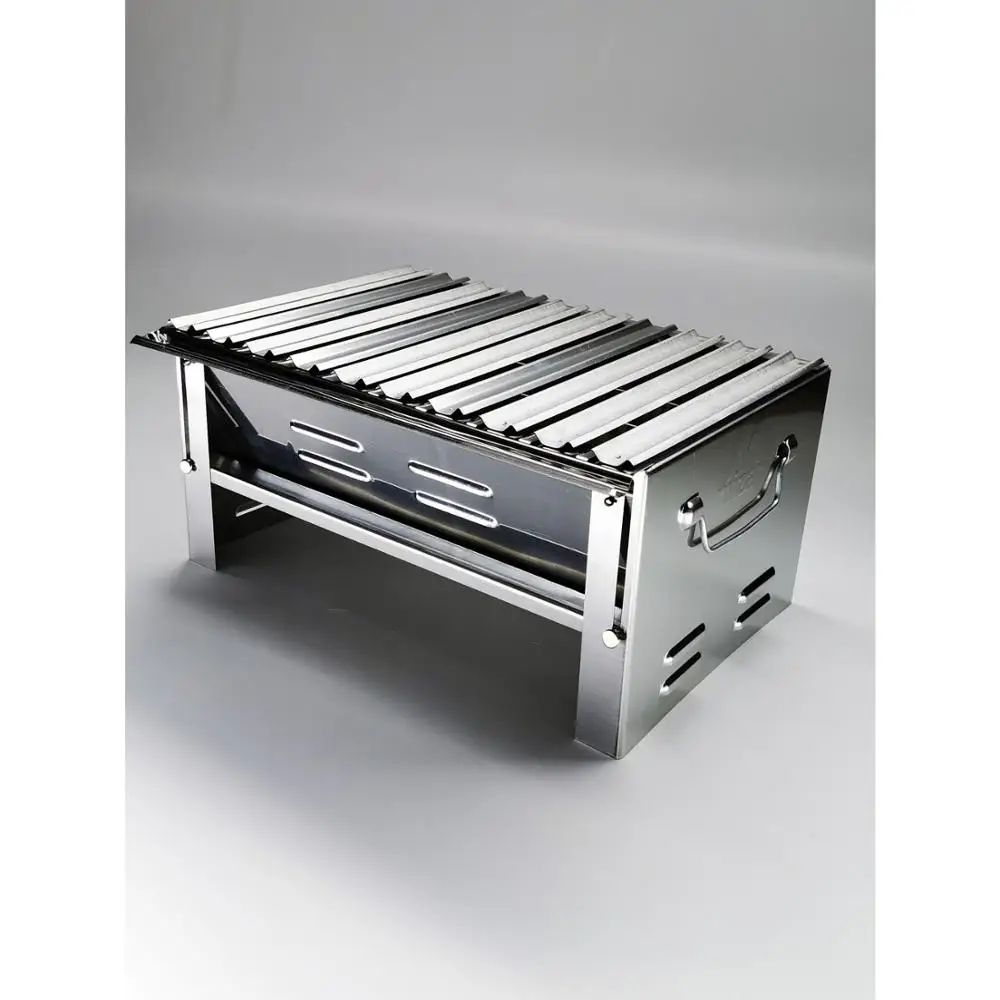 Trial balance Practical Folding Grill and Grill Made of Chrome Steel 27x41x20 cm Free Fast Shipping From turkey