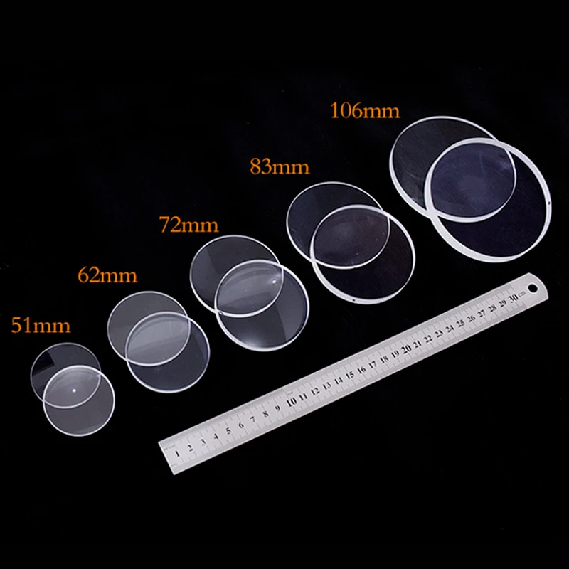 D106mm Large Diameter Refraction Lens Achromatic High-definition Coatings Non-Reflective DIY for Making Astronomical Binoculars