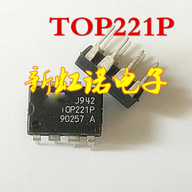 Circuito integrado ic DIP-8, TOP221P, TOP221PN, LCD, de buena calidad, 5 uds./lote, en Stock