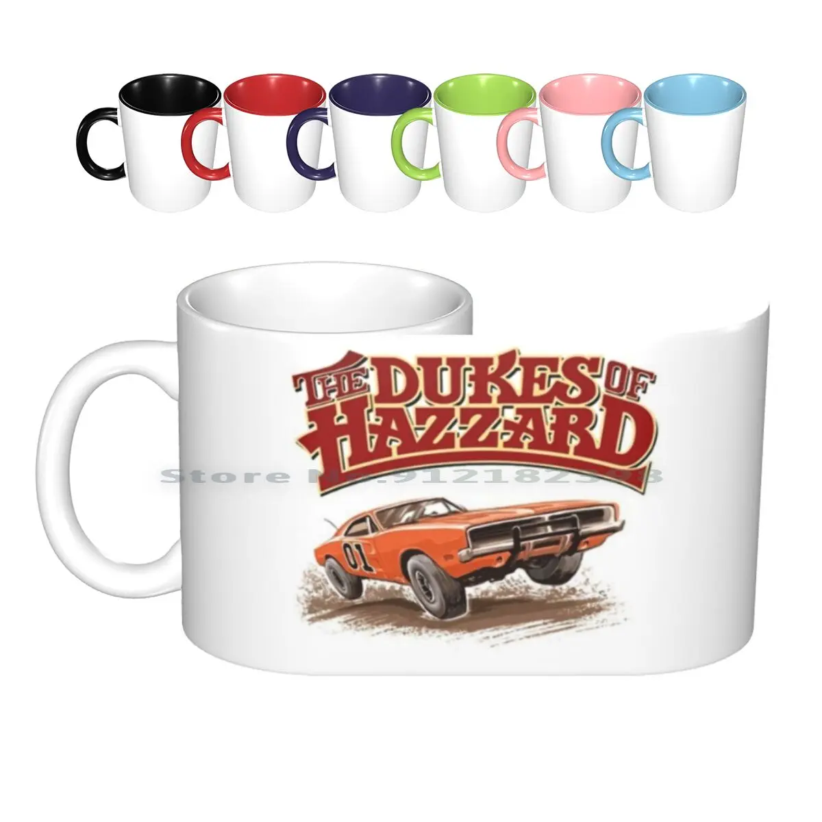 Ceramic Mugs Coffee Cups Milk Tea Mug Of Hazzard Hazzard Hazzard County The Boys Luke Bo Daisy The General Lee 01 General Lee