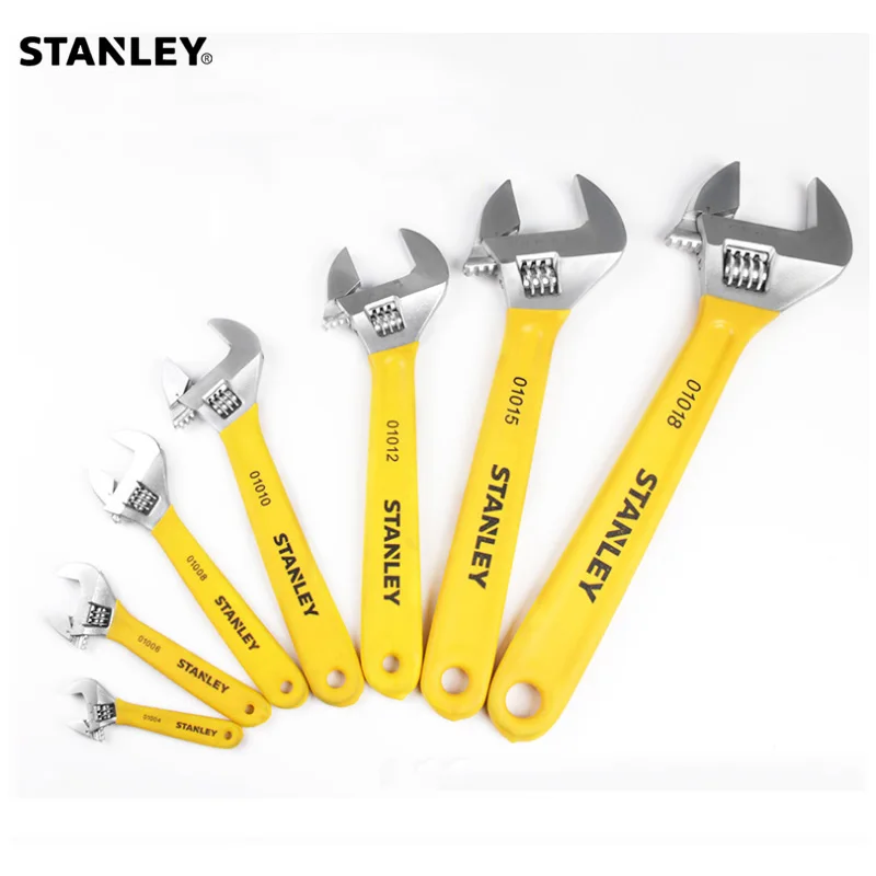 Stanley amerikaanse merk moer verstelbare moersleutel universele mini kleine grote steeksleutel verstelbare hoofd kaak reparatie tool wrench auto