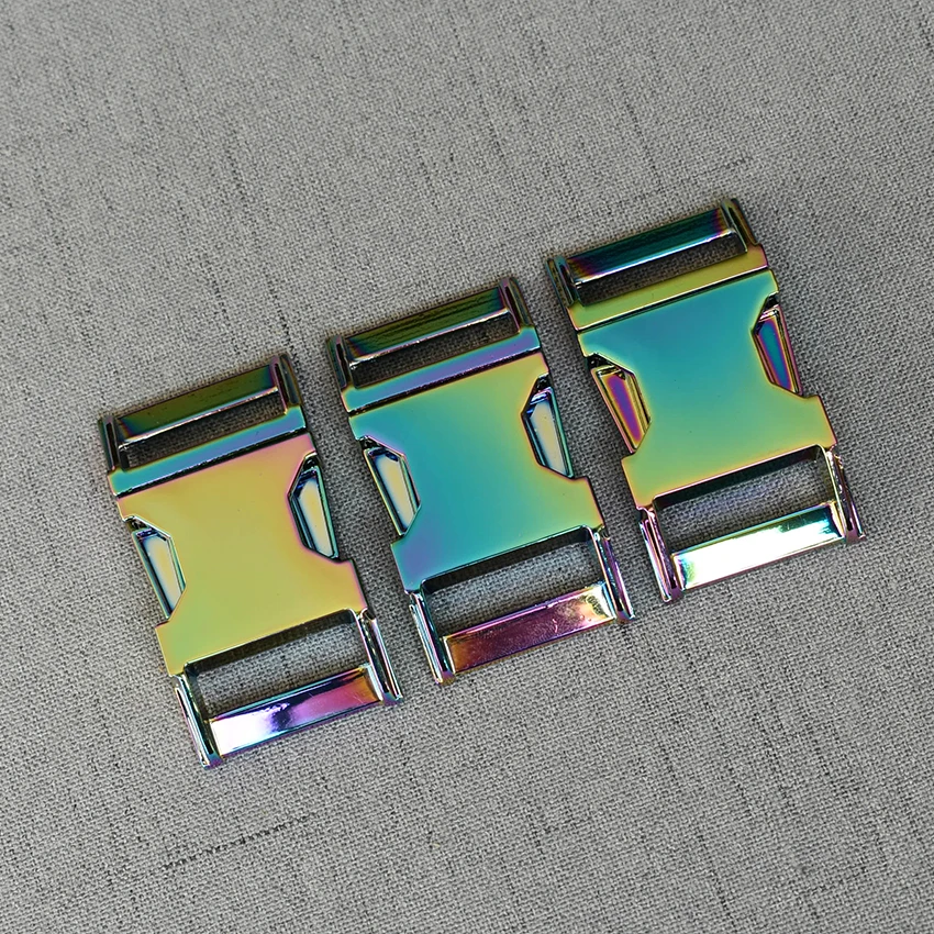 20 Pcs/Lot 25mm Release Buckle  Metal Detach Buckle Use For Sports Bags Students Bags Luggage Travel Buckle Accessories