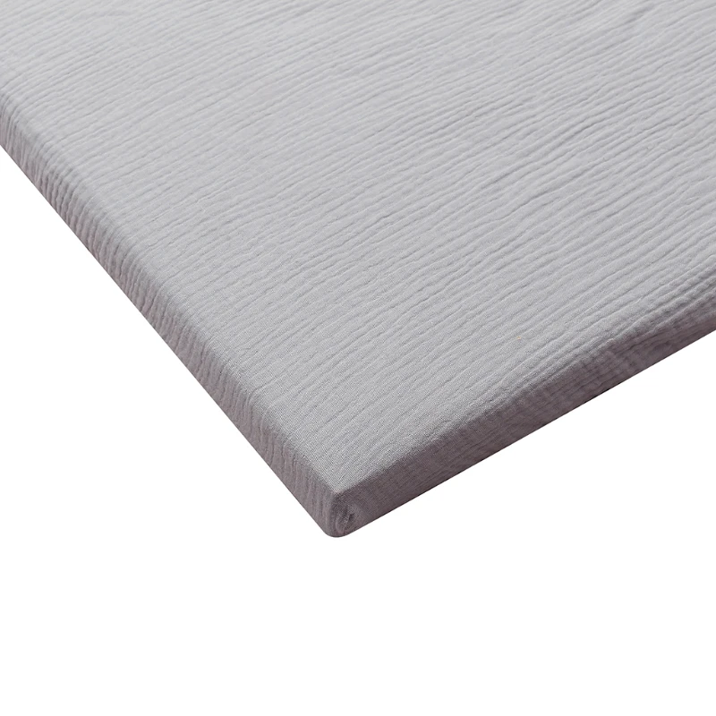 Baby Bed Fitted Sheet Cotton Crib Fitted Sheet Bedding Protector Solid Color Mattress Cover