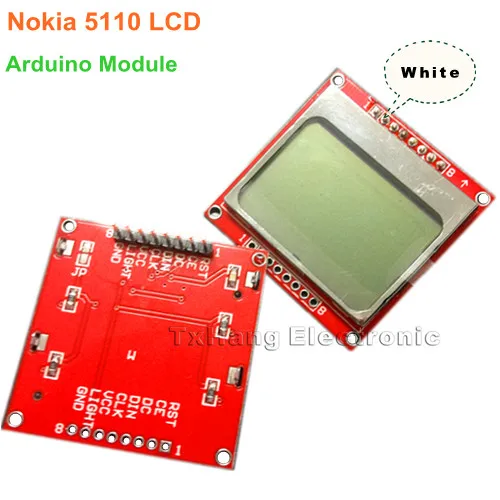 Smart Electronics LCD Module Display Monitor Blue Backlight Adapter PCB 84*48 84x84 lcd 5110 For Nokia 5110 Screen for Arduino