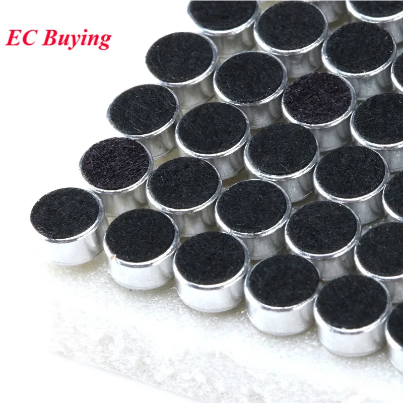 20/5pcs 4.5*2.2mm Capacitive Electret Condenser Electret Microphone MIC Pickup Sensitivity 52DB with pin