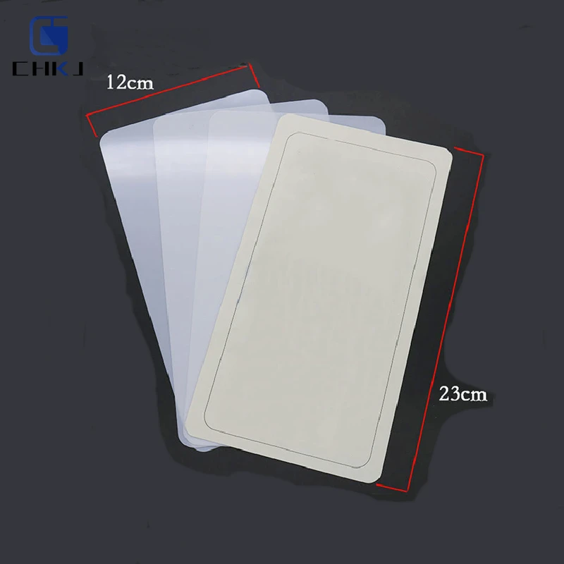 CHKJ 3 pcs/lot 23x12cm Toughness Nano Plastic-Steel Insert Sheet For HUK Wide Type Nano Insert Locksmith tools Free shipping