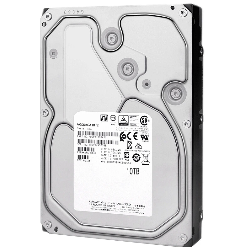 New Original HDD For Toshiba 10TB SATA 3.5