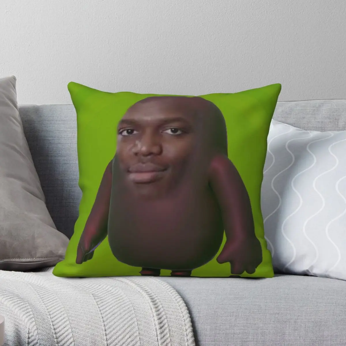 Baldski KSI YouTuber Square Pillowcase Polyester Linen Velvet Creative Zip Decor Throw Pillow Case Room Cushion Case