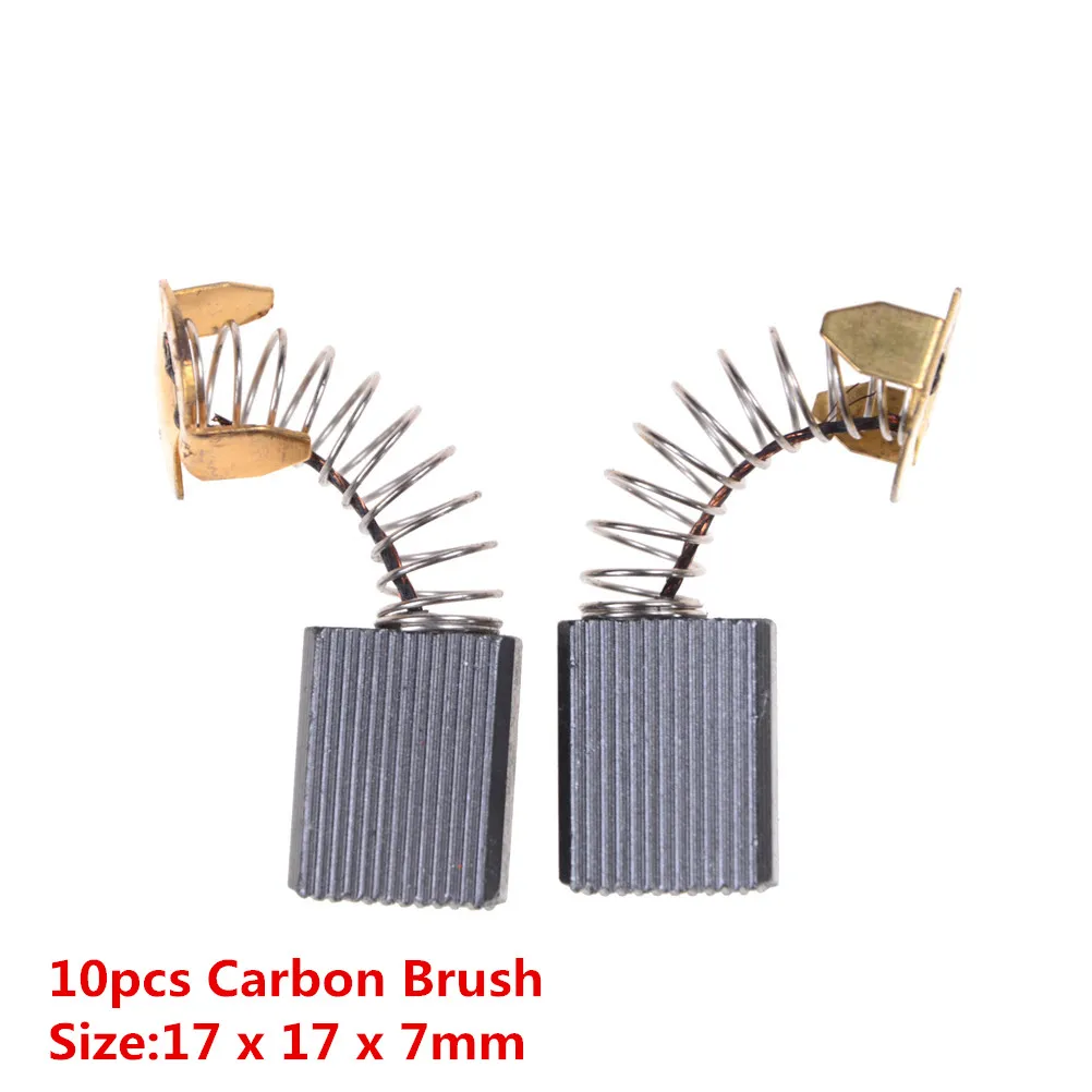 20/10/4/5/1 pz smerigliatrice angolare spazzola di grafite sostituzione utensile elettrico spazzole di carbone martello elettrico per motori utensile rotante Dremel