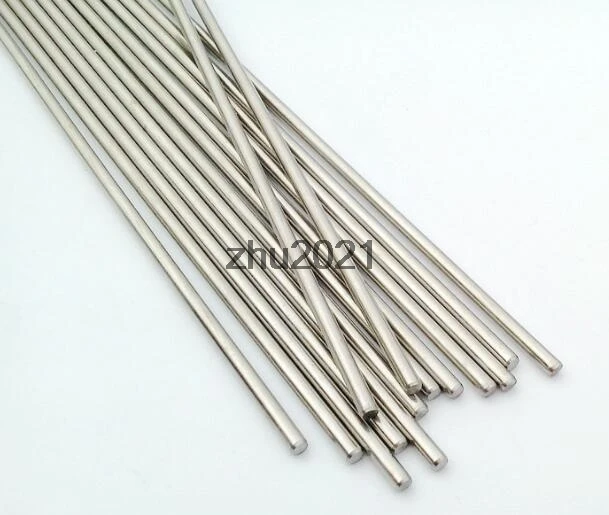 20 PCS 1/1.5/1.6/2/2.5/3/4/5MM Length 50-300MM Toy Car Frame Part Stainless Steel Round Shaft Rod Bar 