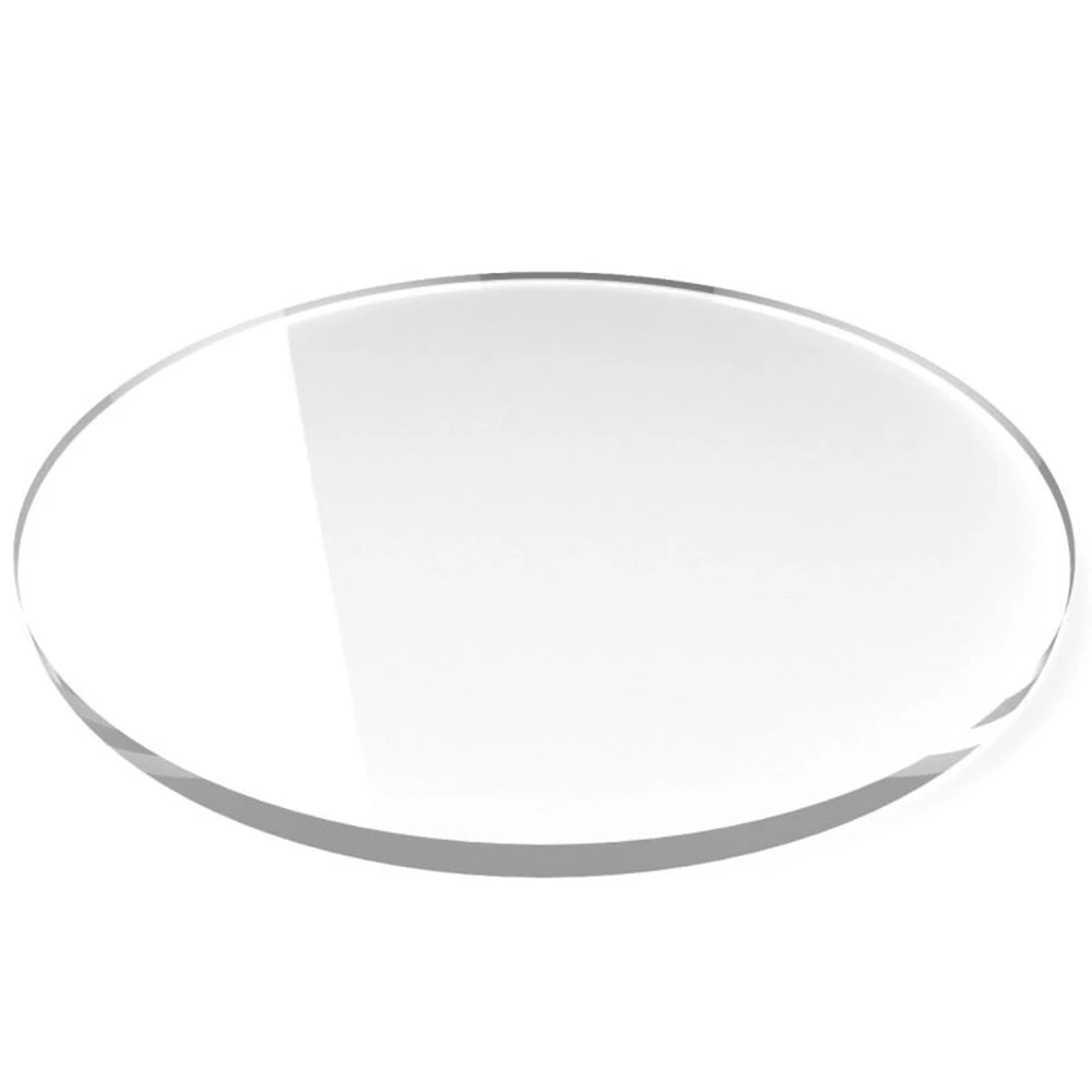 

Clear Acrylic Blank Round Circle Disc 12" inch Table Cover Lucite Plexiglass Disc Thickness 1/8"