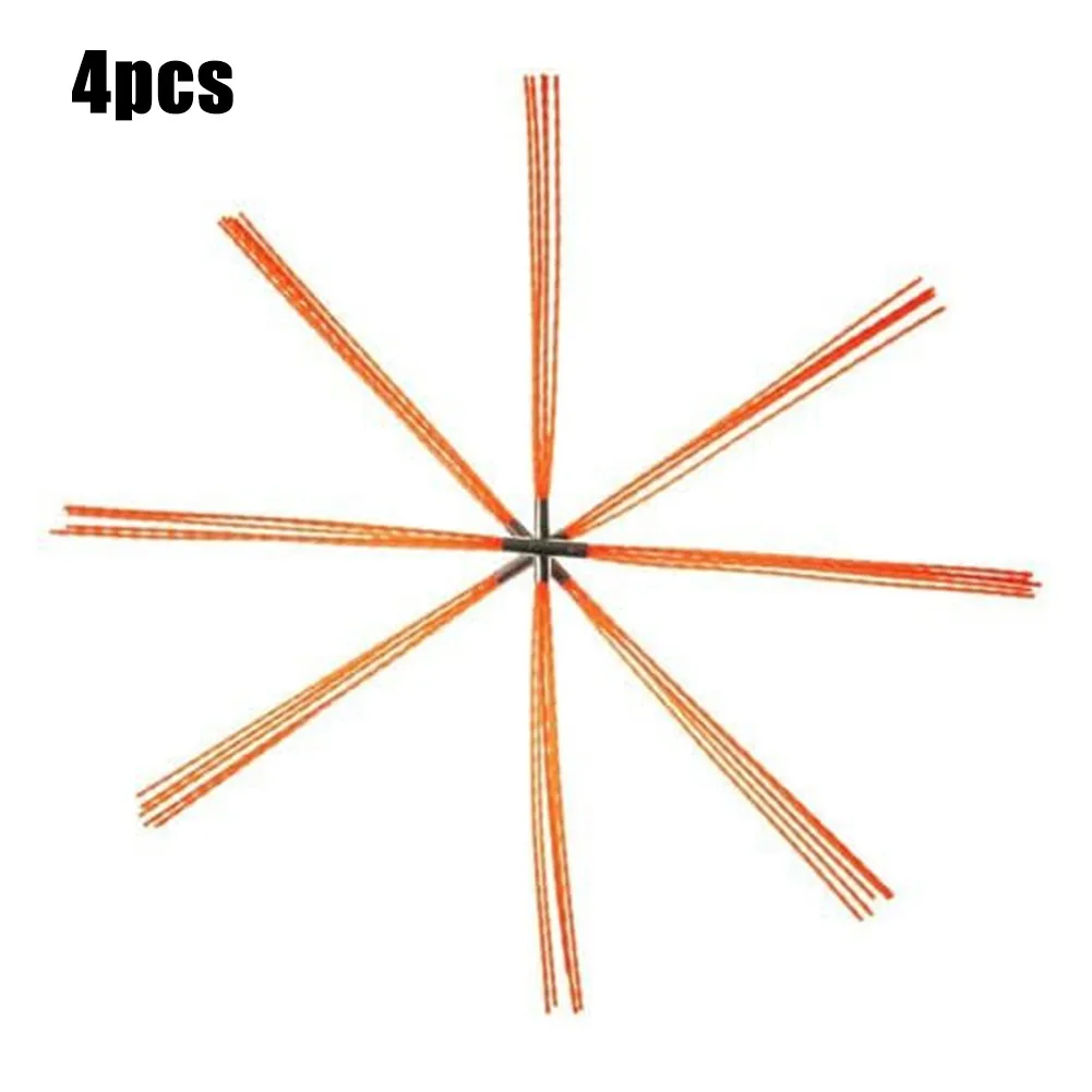 2/3Pcs Chimney Sweep Brush DIY Set Flexible Spare Bristles Sweeping Brush Household Cleaning Tools Accessories