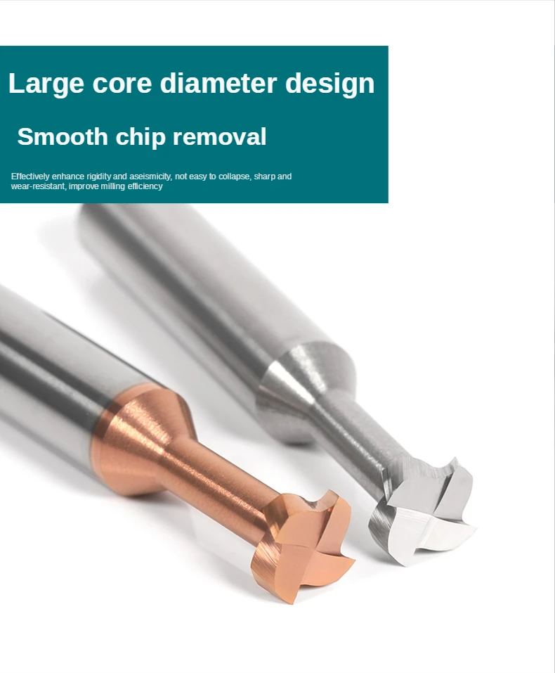 Swybb Hartmetall T Schlitz schneider Wolfram Stahl T-Schlitz Fräs werkzeug beschichtet CNC Bearbeitung Metall Stahl Aluminium Durchmesser 3 ~ 20mm – Detail 5