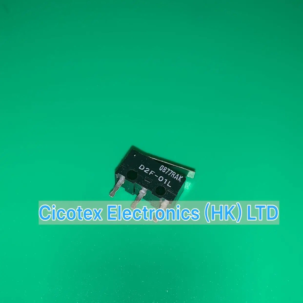 5pcs/lot D2F-01L SWITCH SNAP ACT SPDT 100MA 30V D2F01L DZF-01L