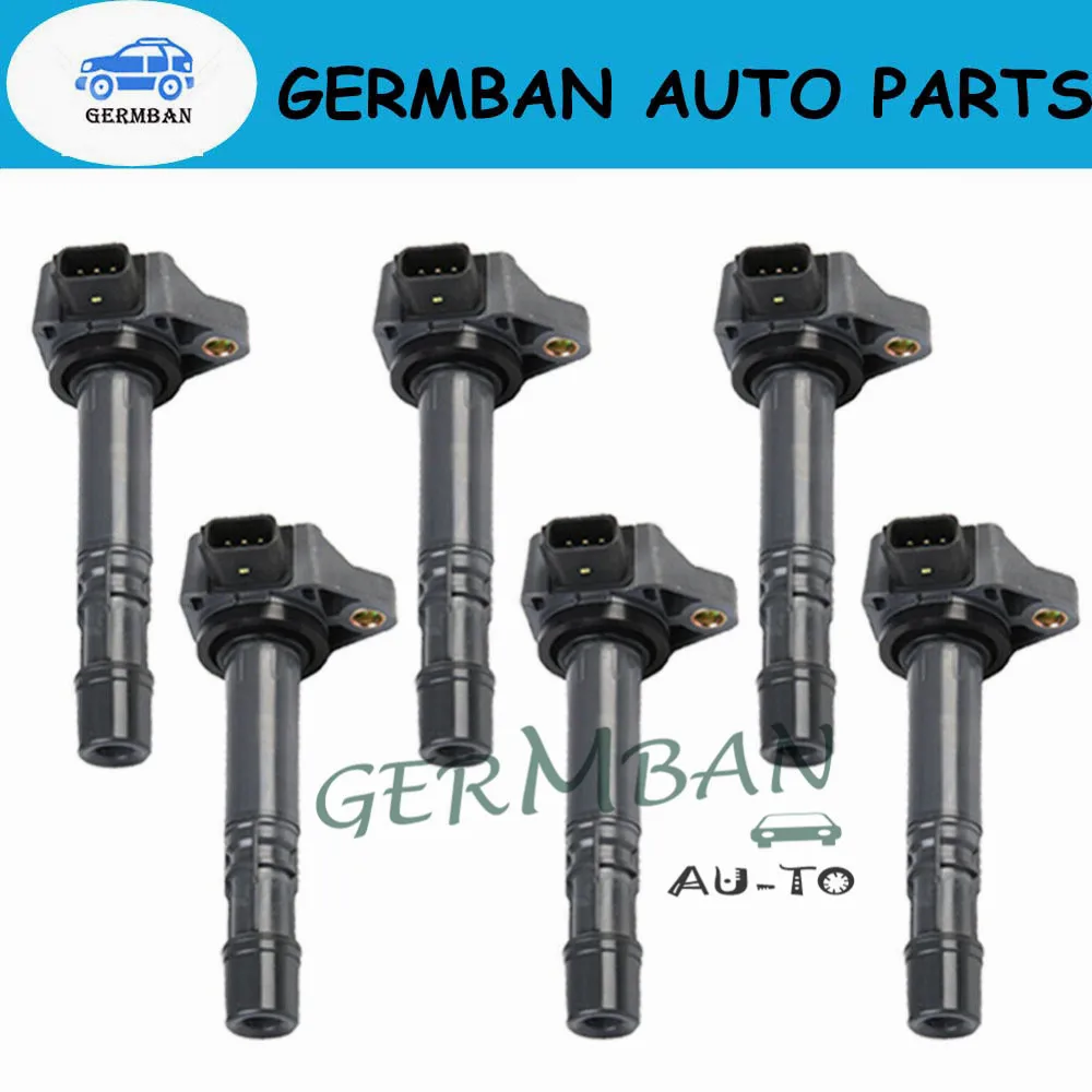 

30520-RN0-A01 Car Accessories 099700-149 Ignition Coil 6PCS Set for Honda Acura MDX/RDX/ZDX Pilot Ridgeline Pilot Ridgeline V6