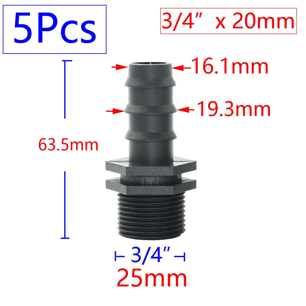 5Pcs 1/2\