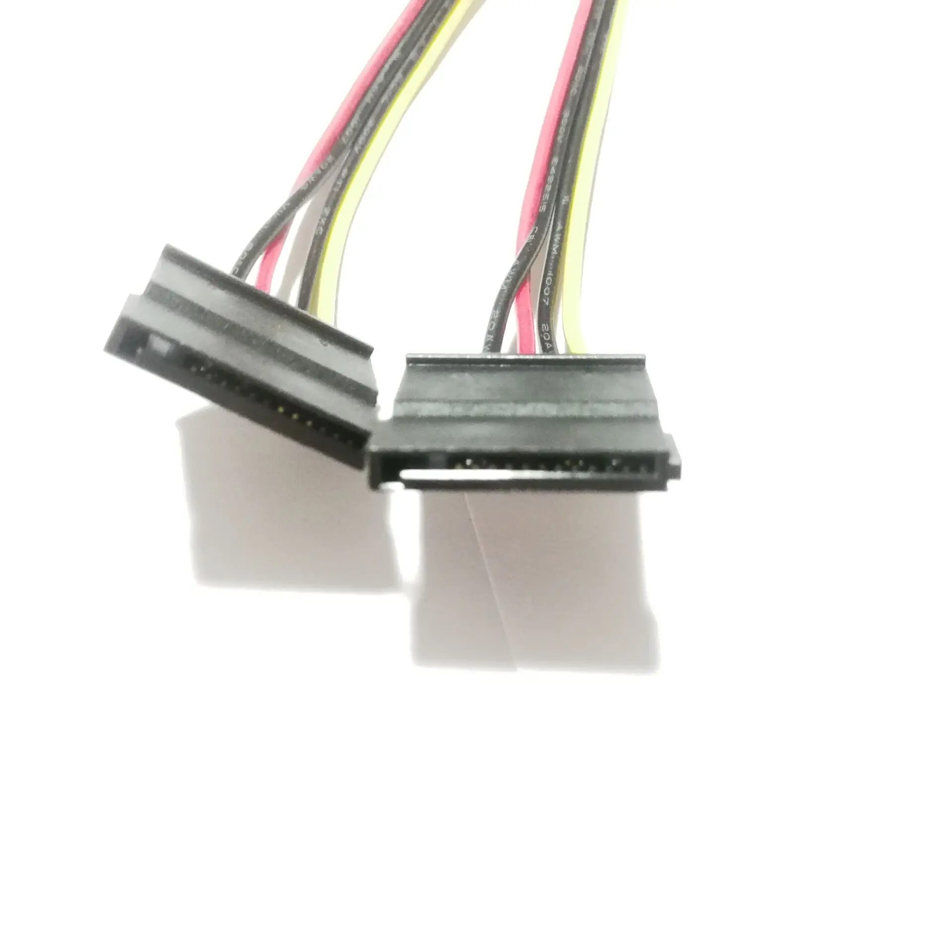 4Pin To 2-Port SATA Power Cable For Hikvision DAHUA Mini VCR