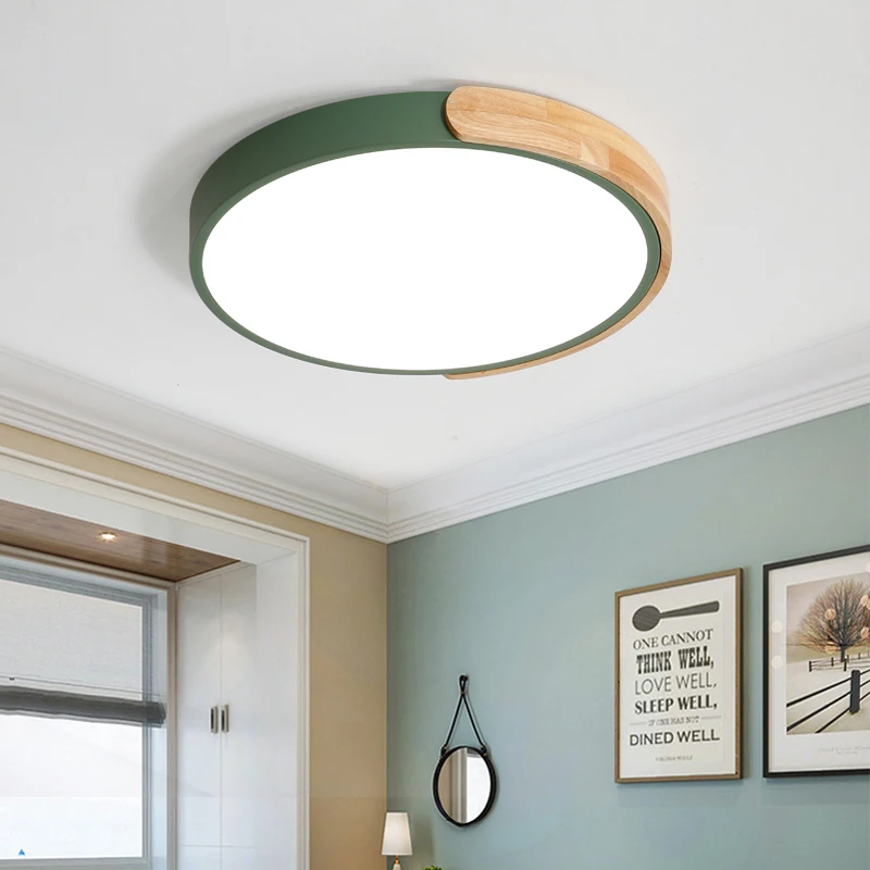 Ultra-thin LED ceiling lamp modern lamp living room lighting fixture bedroom kitchen surface mounted recessed panel light