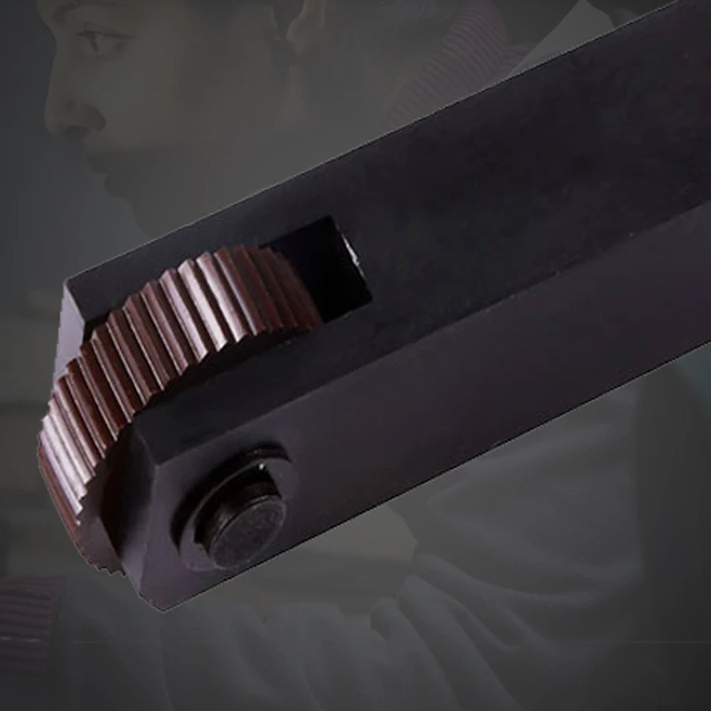 Roda Serrilhada Linear Antiderrapante de Aço de Alta Velocidade para Torno de Metal Volante Único e Reto 1.0 mm 1.5 mm 2.0 mm e 3.0 mm