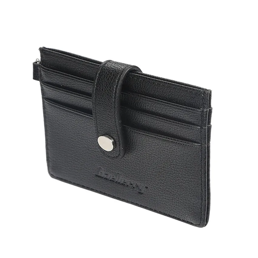 

New Men Card Bag Short Clutch Slim Men Wallet Credit ID Card Hlolder Hasp Male Card Purse Business Man Money Bag Card Case