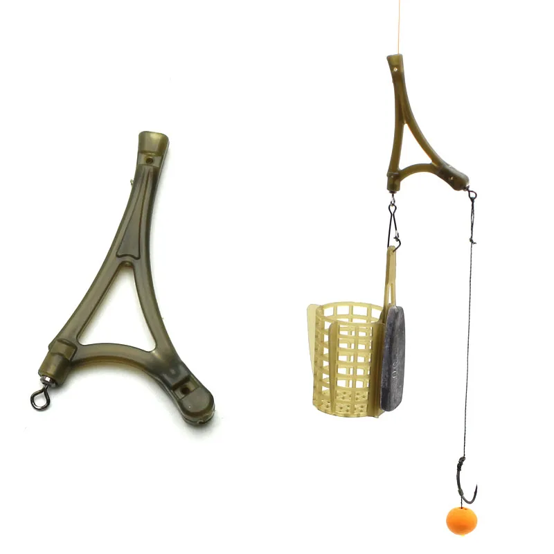 

10pcs Carp Fishing Accessories Kit Helicopter Rig Shock Bead Buffer Micro Side Bend Rolling Quick Change Swivel for Carp Rig