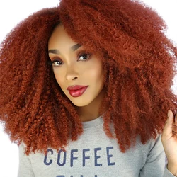 Afro Kinky Marley Braids Hair 18inch Soft Jumbo Crochet Braids Hair Extensions For Women Synthetic Long Ombre Marley Twist Hair