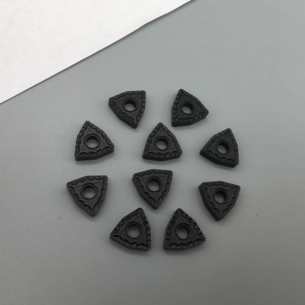 10PCS WNMG080412 CQ FT4125 Accesorios De Torneria สำหรับเครื่องมือแทรกคาร์ไบด์ชิ้นส่วนเครื่องมืออุปกรณ์เสริม