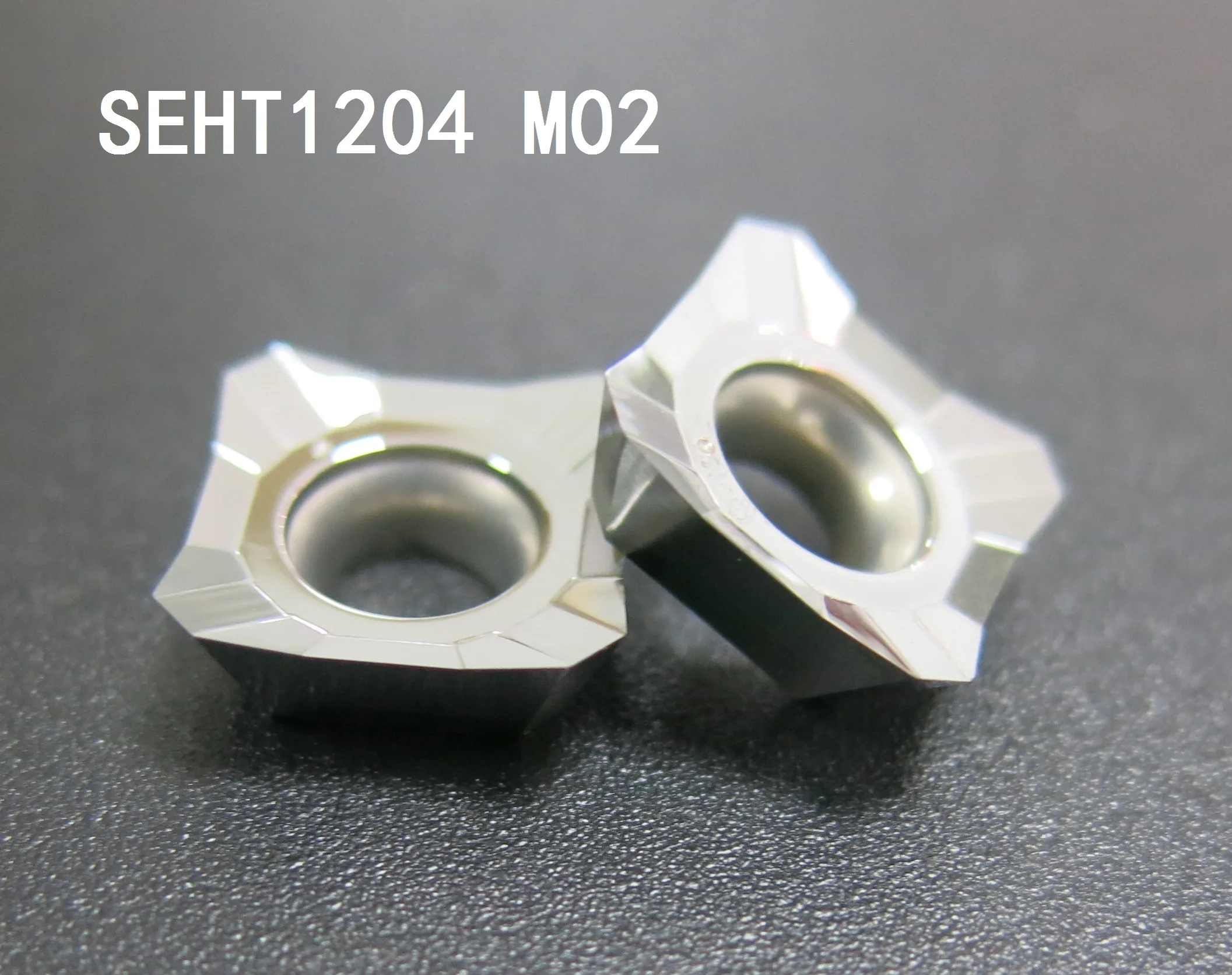Turning Inserts SEHT0204 M02 Lathe Tools Cutting Aluminum Sharp CNC Blade 10 Pieces