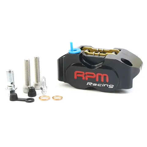 Мотоциклетный тормозной суппорт RPM, 4 поршня для Yamaha Aerox Nitro RSZ JOG BWS Zuma Dirt Bike GROM, суппорт дискового тормоза 200 мм/220 мм