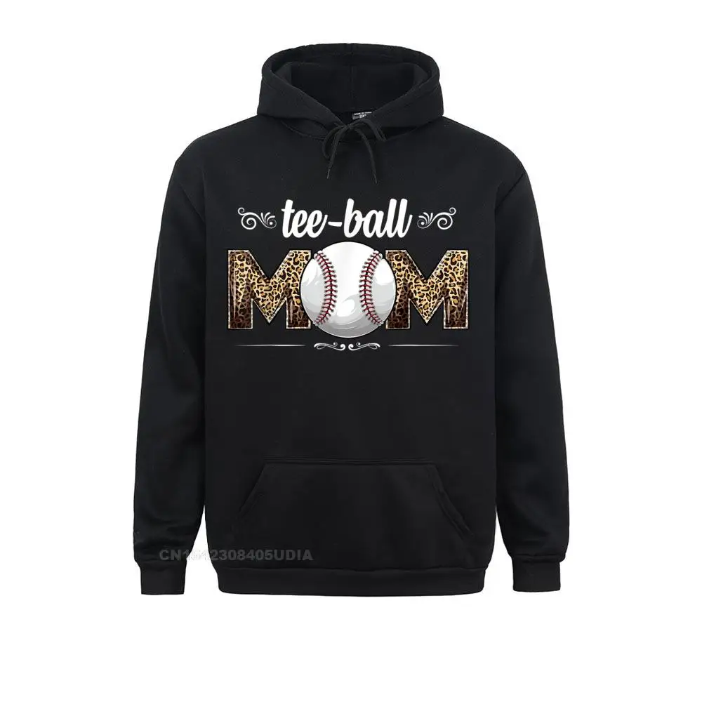 Teeball Mom Leopard Funny Ball Mom Mother's Day Mommy Hoodie 2021 Popular Men Sweatshirts Long Sleeve Hoodies Clothes