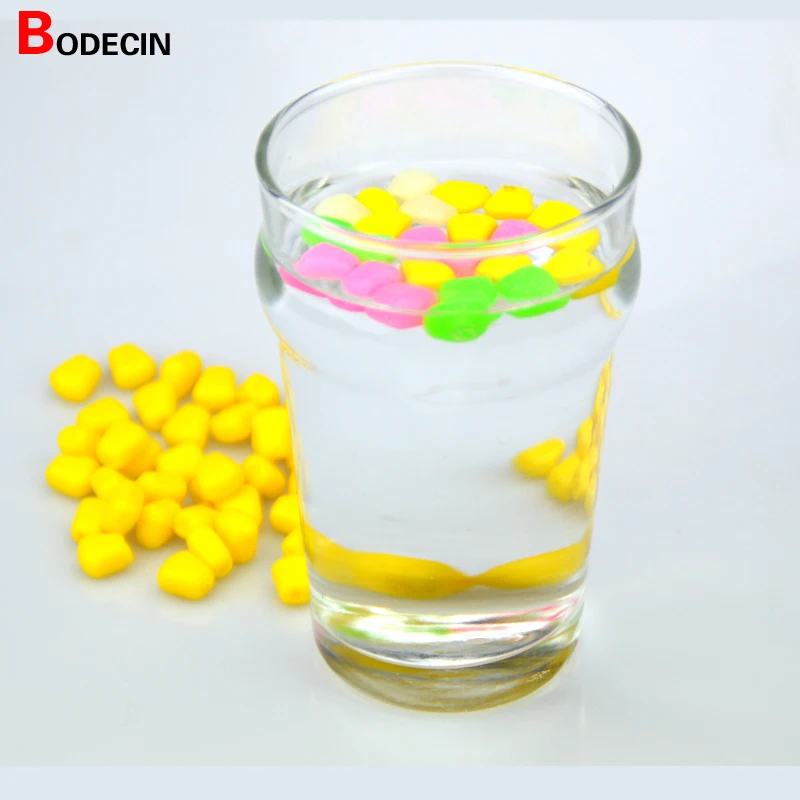 50pcs Corn Smell Carp Fishing Lure Silicone Soft Plastic Bait Tackle Floating Lures China Accessories Fish Artificial Set Pond