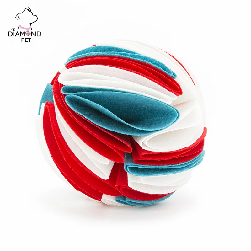 The second generation of sniffing mat ball toy dog dog smells snuffle ball pet folding sniffing the ball