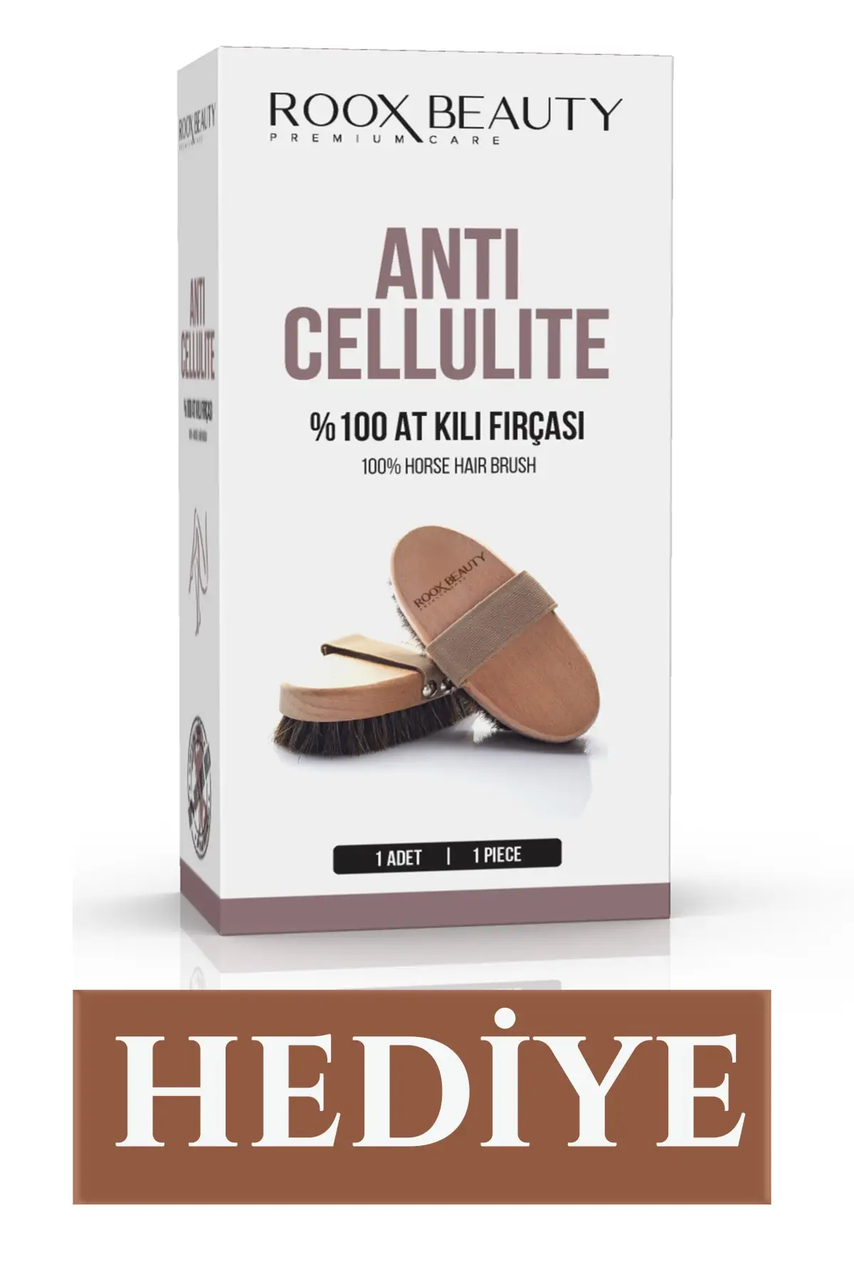 Anti Cellulite-กระชับและท้องถิ่น Slimming 200 Ml และธรรมชาติขนแปรงของขวัญ Skin Care ครีม