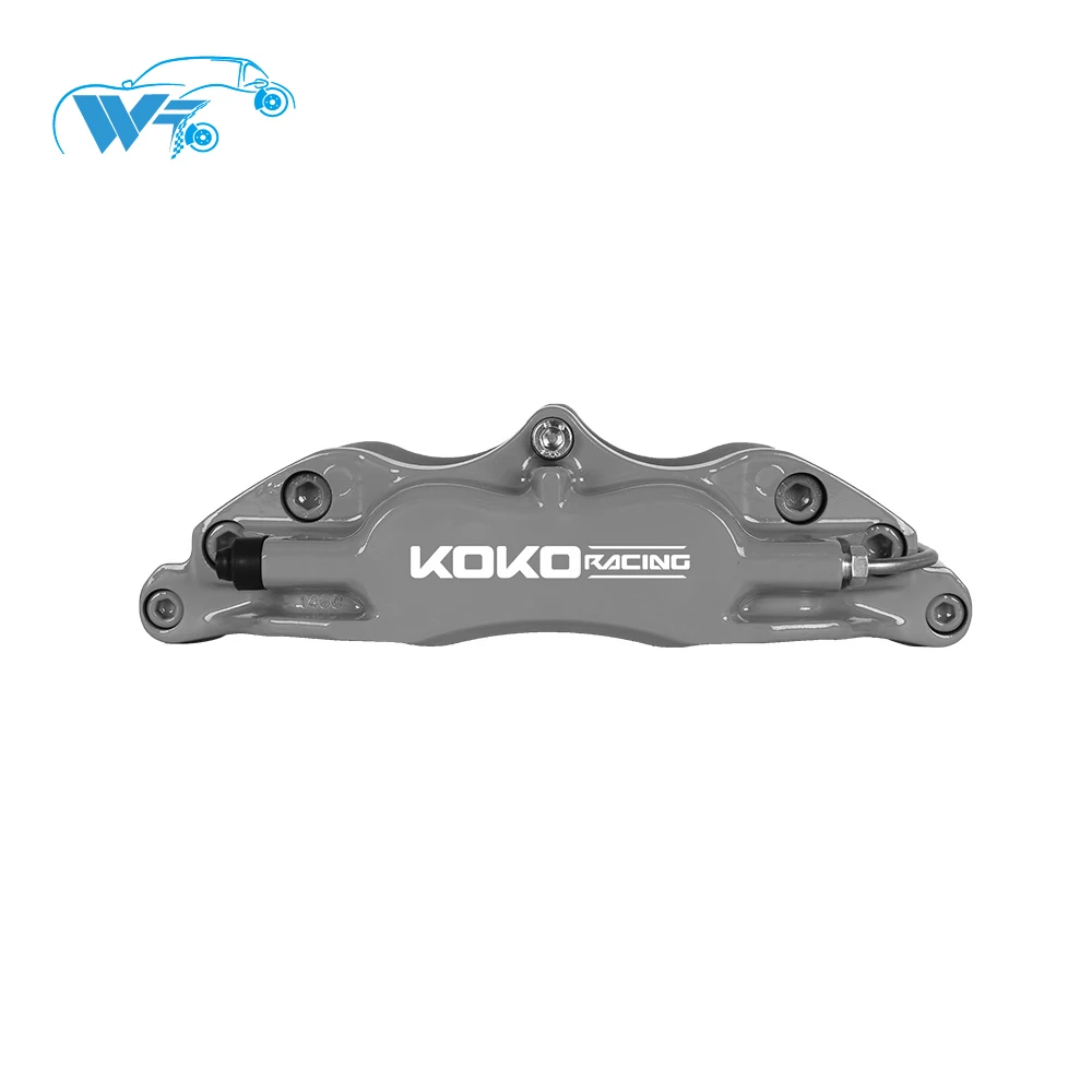 KOKO Racing 4 Pot Caliper Upgrade Brake System Ceramic Brake Pads 330mm Disc Rotor for Audi Q5 17