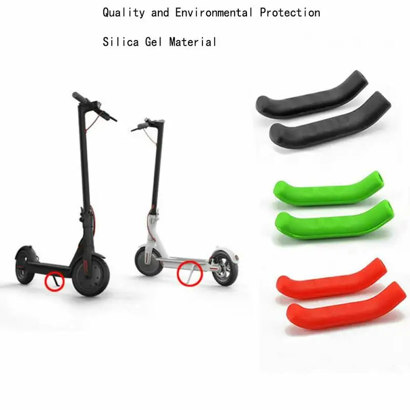 Brake Handle Cover Protector for Xiaomi M365 Max G30 Electric Scooter Antiskid Accessories Bike Bicycle Cycling Universal Cover