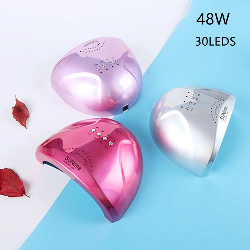 60W UV LED Nail Lamp with 30 Pcs Leds For Curing Gel Nail Dryer Nail Polish Lamp 5/30/60s Auto Sensor Manicure Tools Wholesale