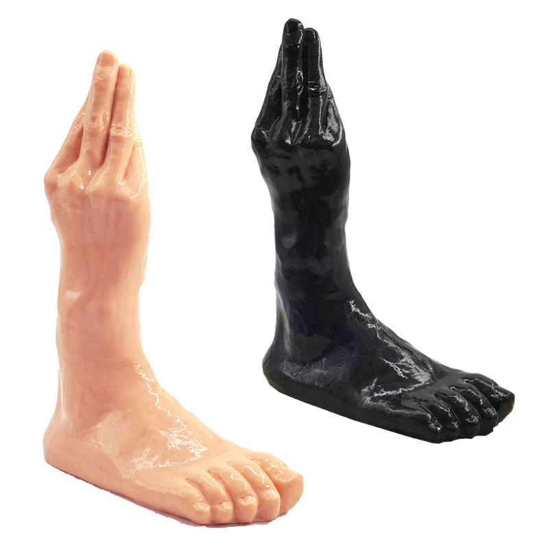 Huge Dildo Masturbator Adult Sex Toys Vagina Anal Stuffed Plug Suction Big Hand Foot Long Large Penis Dick Women Men Couples Gay