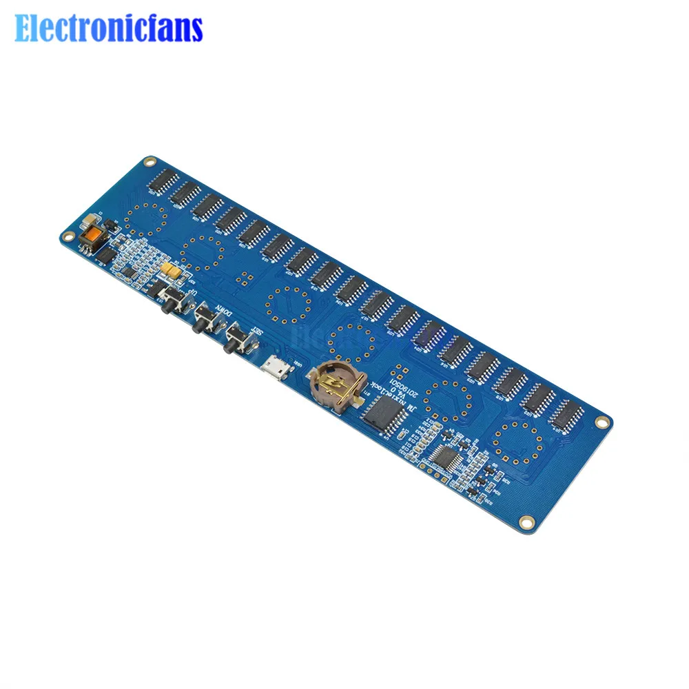 DC 12V STM8S005 Steuerung Digitaler LED-Uhrenlampen-IC-Chip mit Micro-USB-Schnittstelle IN14 Röhrenuhr-Platinenmodul für DIY – Detail 6