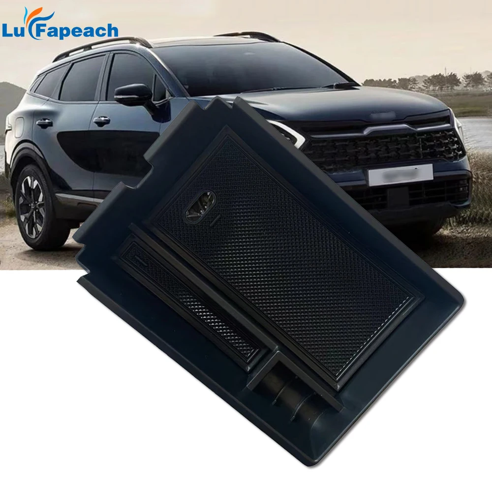 

Armrest Storage Box Suitable For Kia Sportage NQ5 2021 Central Control Center Modified Interior Car Accessories Auto Black 1pcs